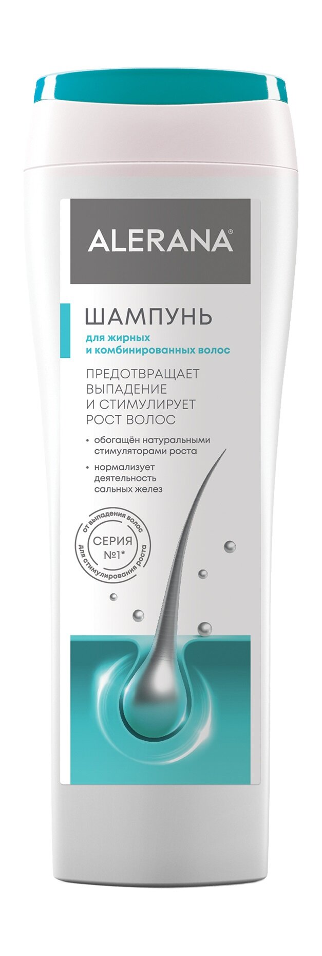 

Шампунь Alerana для жирных и комбинированных волос 250 мл