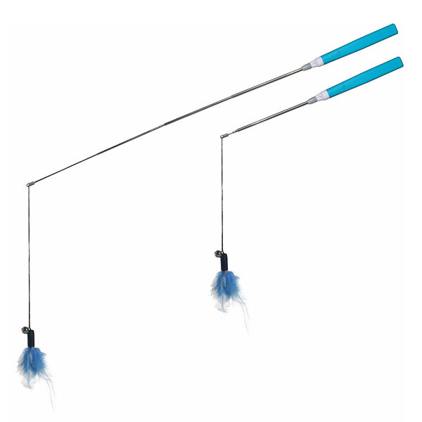  Игрушка для кошек SkyRus Wand Teaser удочка - дразнилка, лазерная, 70 см, 1 шт.