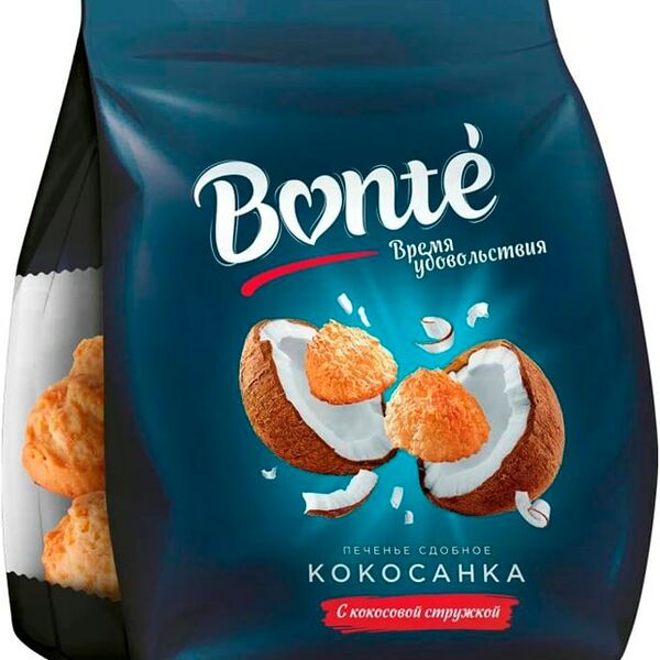 Печенье Bonte Bakery Кокосанка 270г