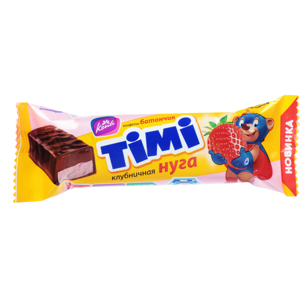 

Батончик Timi Клубничная нуга 40 г