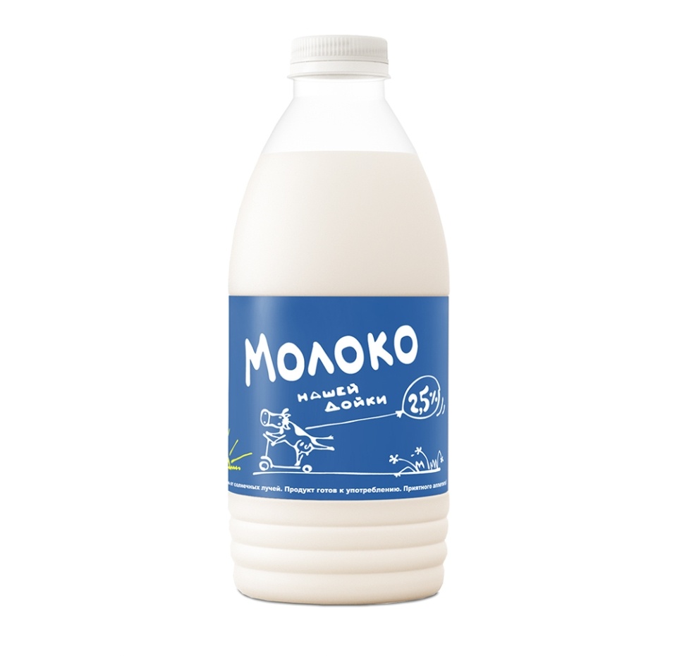 

Молоко Нашей дойки 2.5% 930 мл