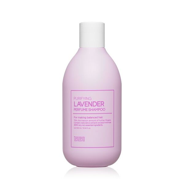 Парфюмированный шампунь для волос Tenzero Lavender, с ароматом лаванды, 300мл
