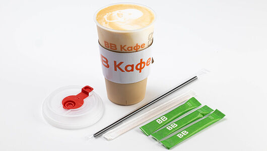 Кофе Латте 0.4 безлакт, кафе