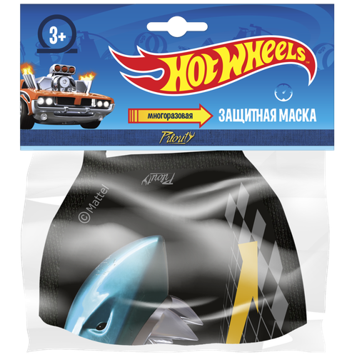 

Маска защитная MATTEL Hot Wheels трикотажная 19х14см