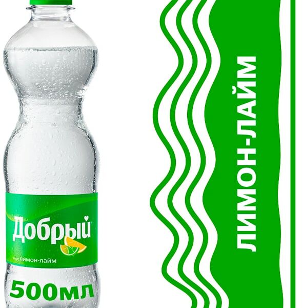 Напиток Добрый Лимон-Лайм 500мл