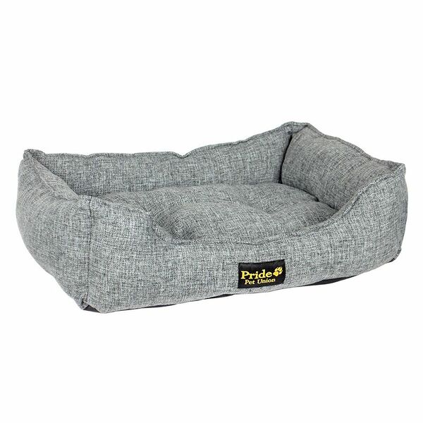 Лежак для животных Сolour PRIDE Прованс 60х50х18см серый