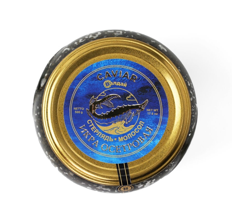 

Икра зернистая стерляди Валдай 500г, Россия