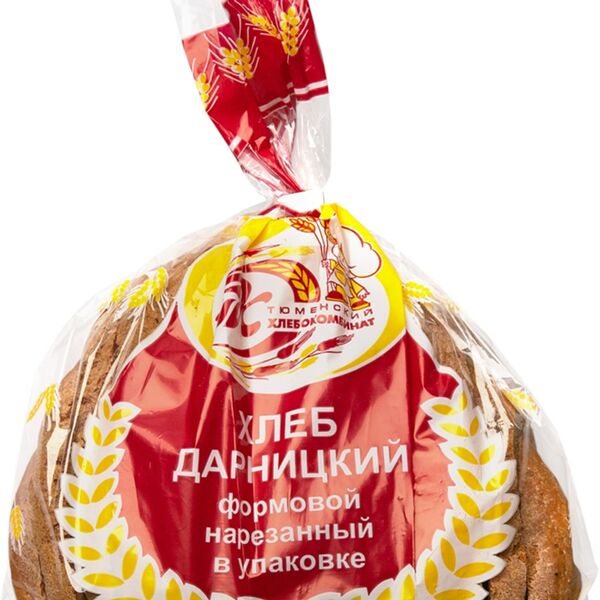 Хлеб Тюменский Хлебокомбинат Дарницкий в нарезке