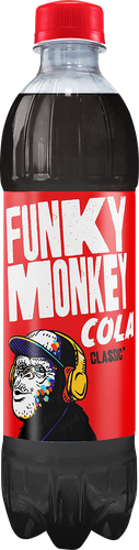 

Напиток Funky Monkey Cola Classik безалкогольный 0.5 л