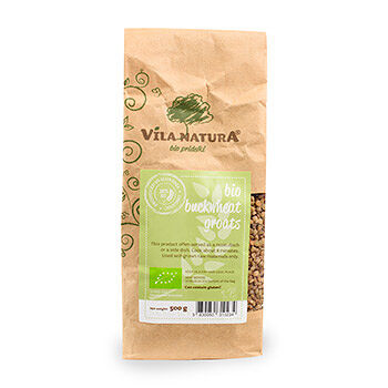 Крупа гречневая Vila Natura ядрица органическая