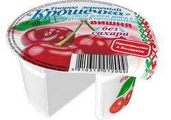 Творог зерн. Крошечка 5% «Минская марка» c фруктовым наполнителем Вишня п/ст. ст. 140г