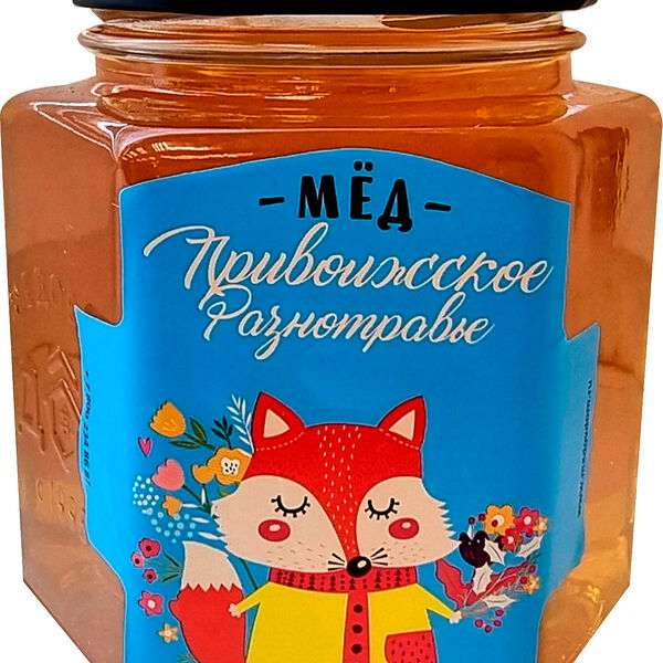 Мёд Медовый Дом натуральный цветочный разнотравье 250 г