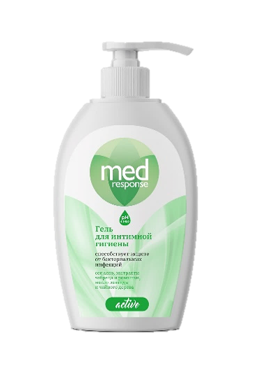 Гель для интимной гигиены Medresponse с антибактериальным эффектом 250 мл