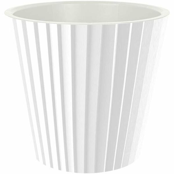 Горшок для цветов InGreen Sand c дренажной вставкой белый D230 мм, 5.8 л