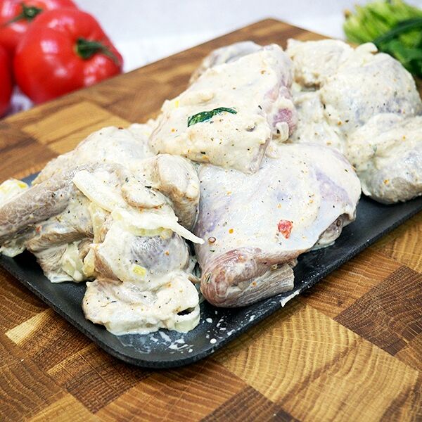 Шашлык из телятины в кефире