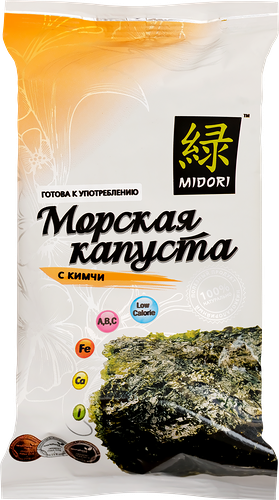 Морская капуста с кимчи ТМ Midori (Мидори)