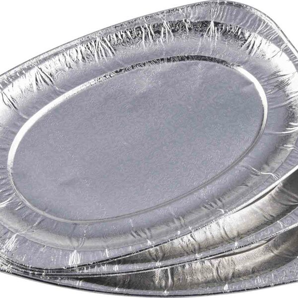 Подносы из алюминиевой фольги 35,5×24,5 см, 3 шт.