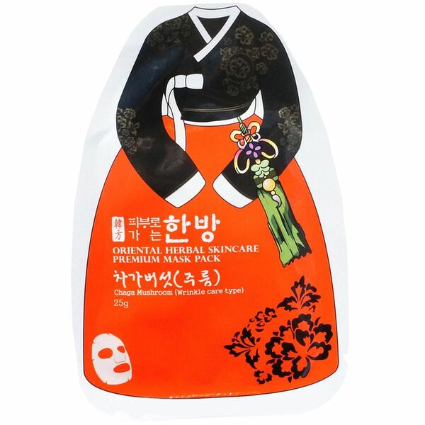 Маска для лица Oriental Herbal Skincare Premium Mask Pack Chaga Mushroom против морщин