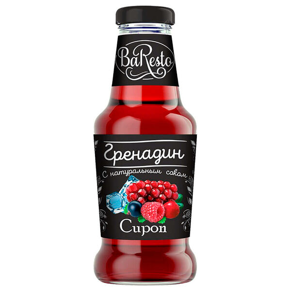 Сироп баресто 250 мл гренадин