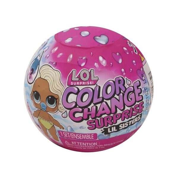 Игрушка L.o.l. Surprise Куколка младшая сестричка Color Change Lil Sisters, Китай