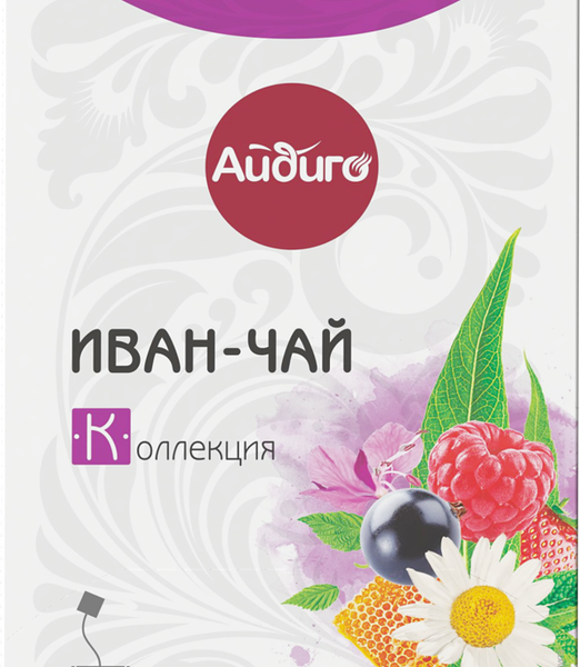 Чай Иван-чай Айдиго Коллекция ассорти 5 видов, 20x