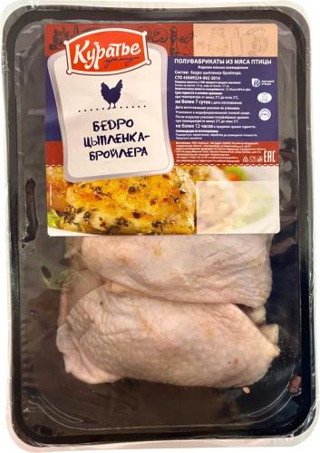 

Цыпленок-бройлер Куратье бедро охлажденное вес