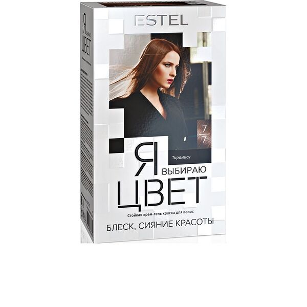 Estel Я выбираю Цвет крем-гель краска для волос тирамису 7/7