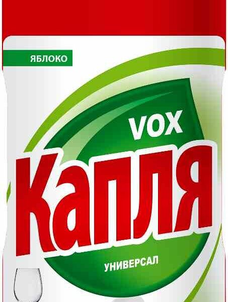 Средство для мытья посуды Капля Vox Яблоко