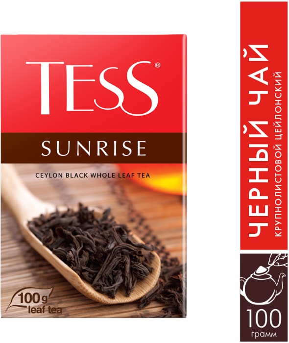 

Чай черный Tess Sunrise листовой 100 г