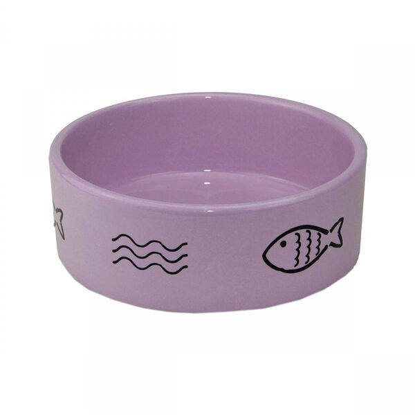 Миска для кошек и собак мелких пород керамическая 