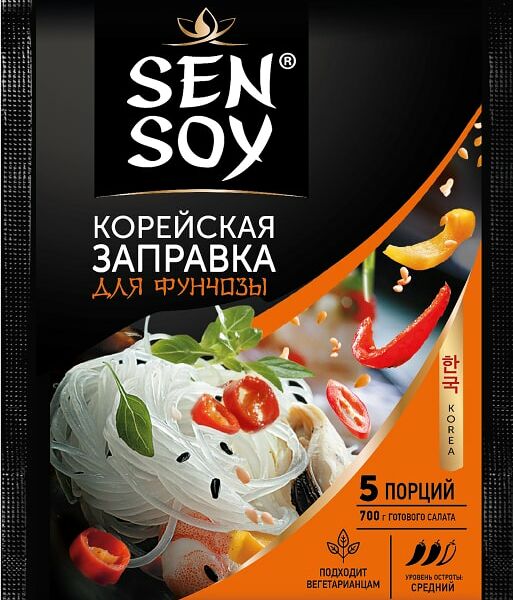 Заправка Sen Soy Корейская для фунчозы 6% 80г