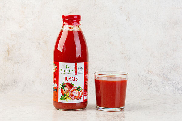 Сок томатный прямого отжима Ambre naturel с мякотью
