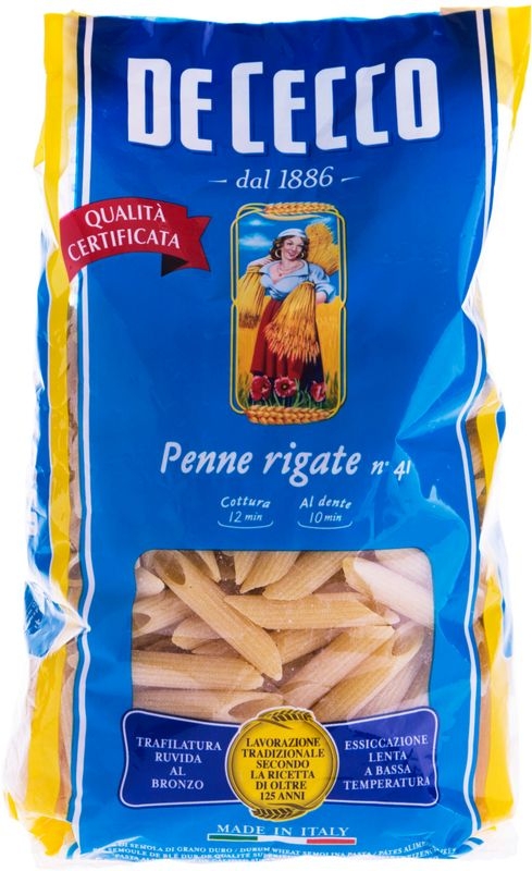 

Макаронные изделия De Cecco Penne Rigate n.41 500 г
