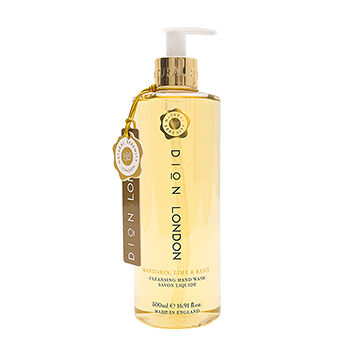 Мыло для рук Dion London с ароматом мандарина, лайма и базилика и витамином Е 500 мл, Великобритания