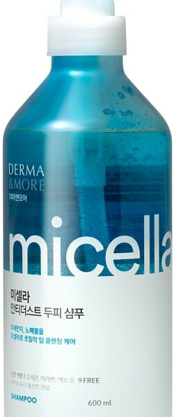 Шампунь для волос Derma & More Мицеллярный от перхоти 600мл