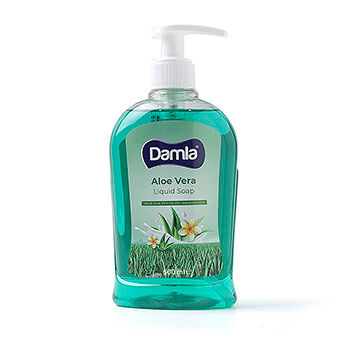 Мыло жидкое Damla Aloe Vera алоэ вера 500мл, Турция