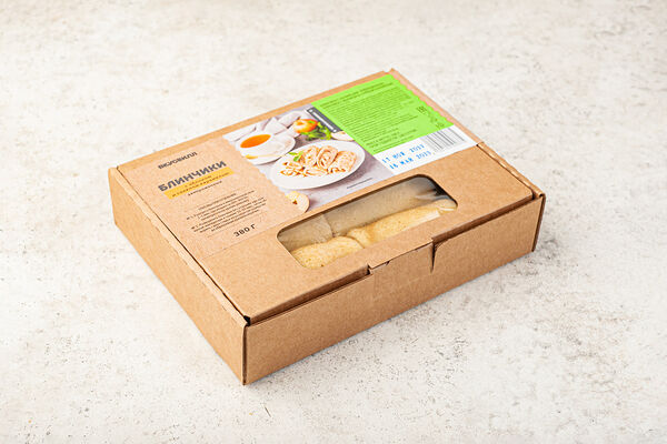 Блинчики с яблоком и соленой карамелью, заморозка Продукт замороженный 