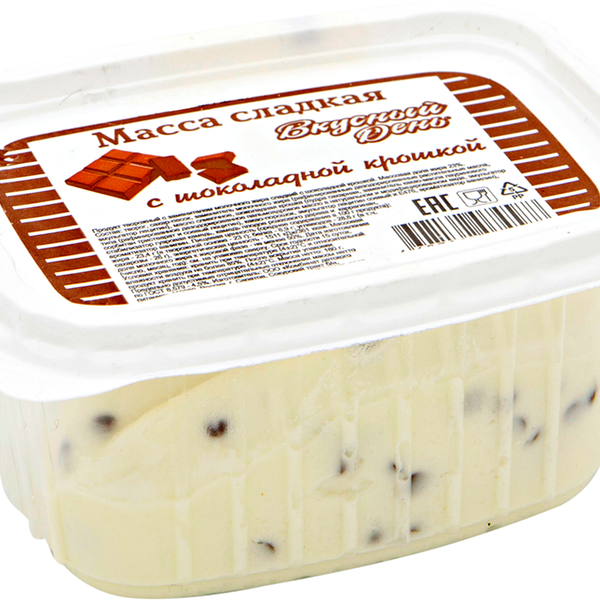 Масса творожная Вкусный день с шоколадной крошкой, 23% с ЗМЖ