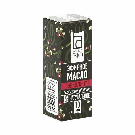 Масло эфирное AromaBio эвкалипт 10 мл