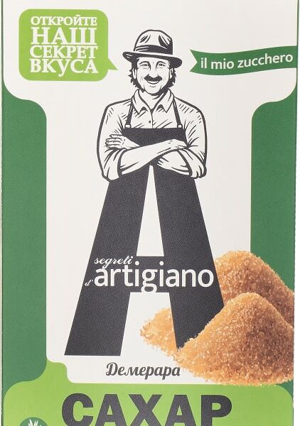 Сахар Segreti dArtigiano Демерара тростниковый 500г
