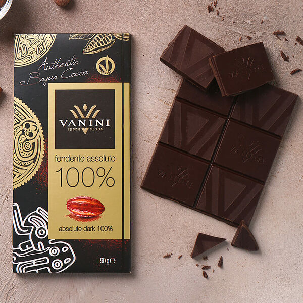 Шоколад горький 100% какао Италия
