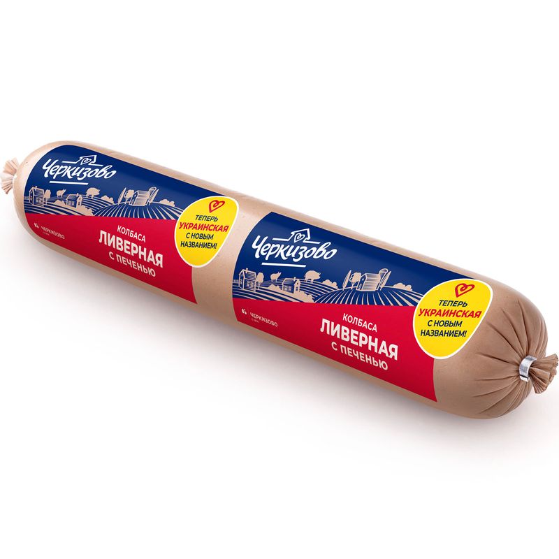 

Колбаса ливерная Черкизово украинская с печенью 400 г