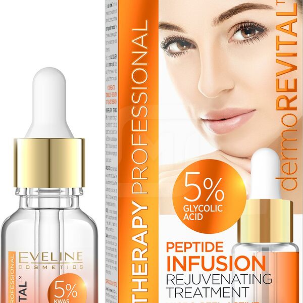 Сыворотка для лица Eveline Cosmetics Dermorevital омолаживающая 18 мл