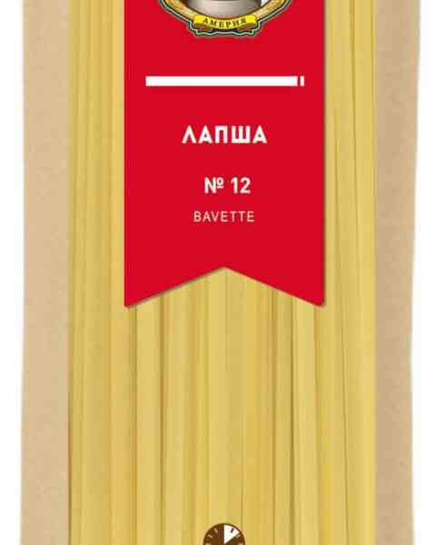 Макаронные изделия Bavette №12 Ameria