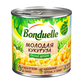 Кукуруза консервированная Bonduelle, молодая, 170 г