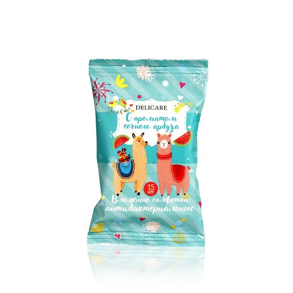 Детские влажные салфетки Delicare 