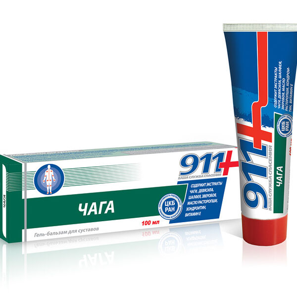 911 Чага 100 мл гель-бальзам