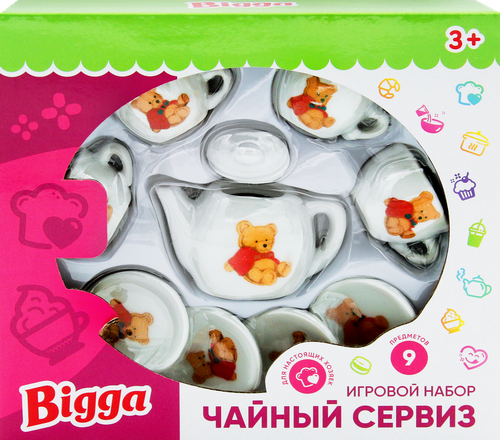

Игровой набор BIGGA Чайный сервиз, Арт. RU000035