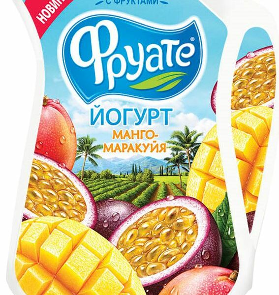 Йогурт Фруате с манго и маракуйей 1.5% 250г