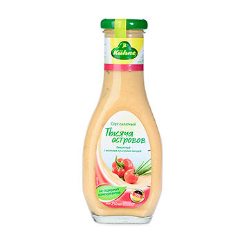 Соус Kuhne 1000 островов салатный 250г